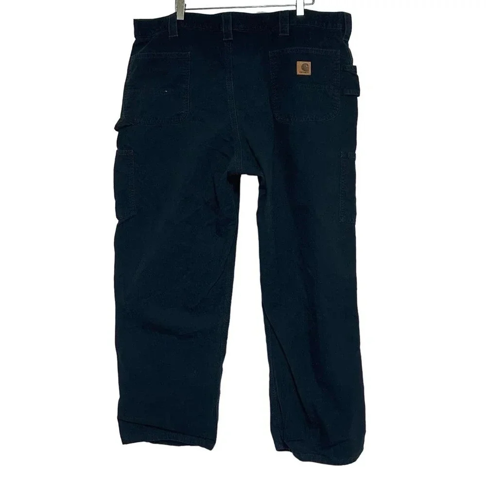 Carhartt B151 original dungree fit‎ black cotton carpenter pants 44x30
